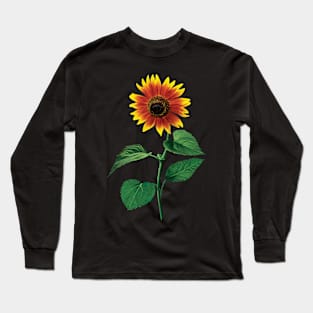 Sunflowers - The Dancing Sunflower Long Sleeve T-Shirt